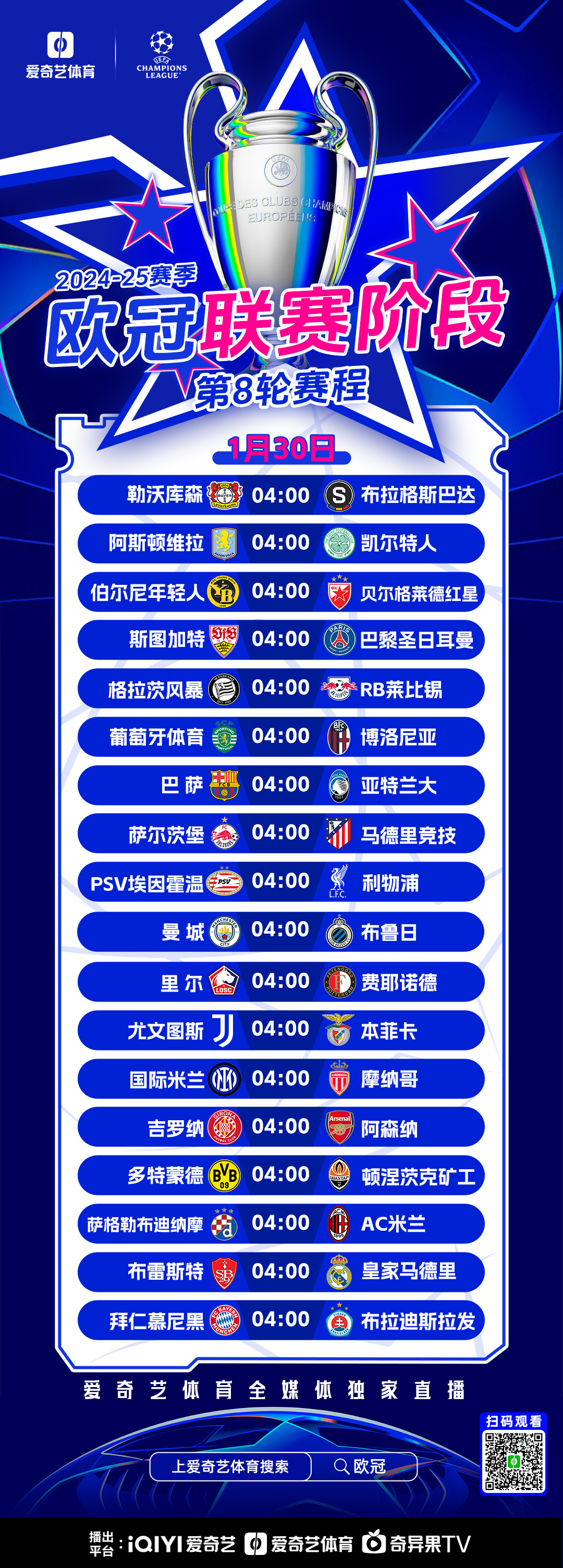 历届欧超杯决赛比分